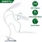 LED Desk Lamp Eye-Caring Clamp Light Clamp Lamps Reading Lights with USB Port, 360°Flexible Gooseneck Bed Night Light (Include AC Power Plug)